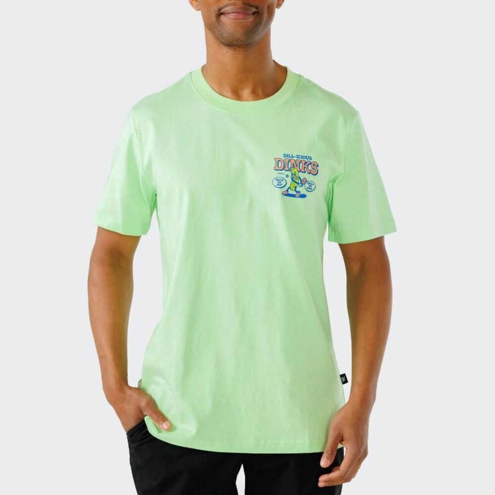 Waggle Men's Dill-Icious Dinks T-Shirt - Light Green S